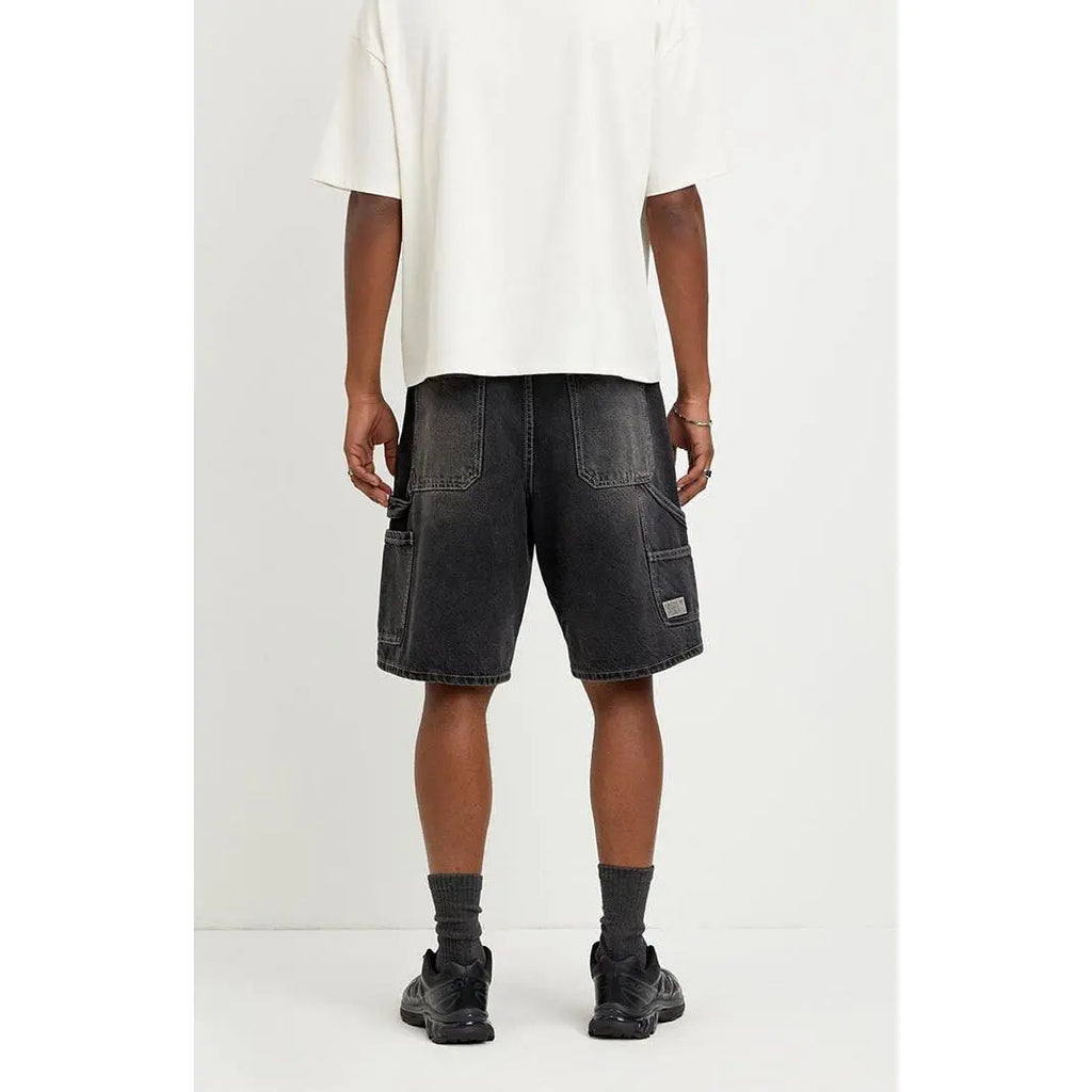 Pacsun Men's Parker Baggy Jean Shorts Carpenter Black