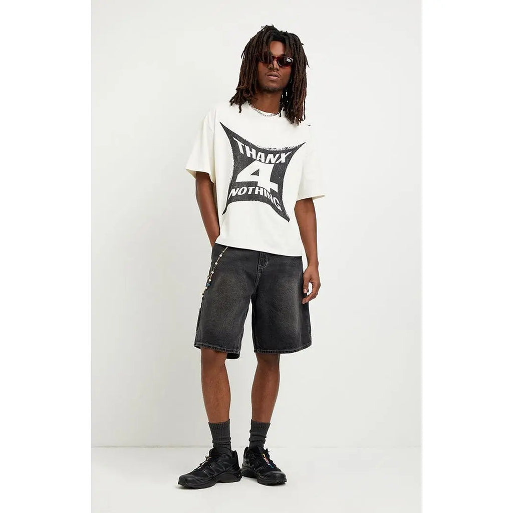 Pacsun Men's Parker Baggy Jean Shorts Carpenter Black